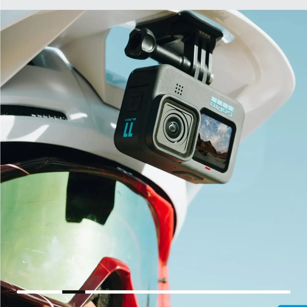 HERO11 BLACK MINI with Flat and Curved Adhesive Mounts